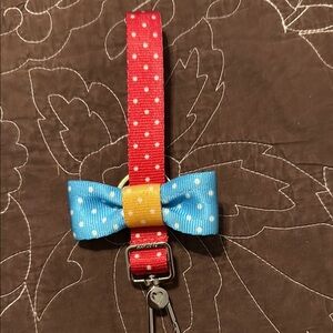 Harveys Red and Blue Key & Card Holder with Playful Design